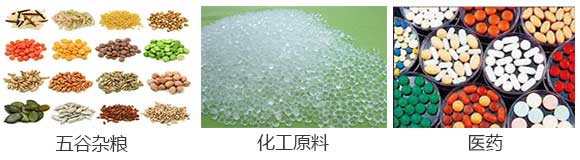 直线筛筛分物料